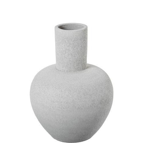 JARRÓN CERÁMICA 40CM CRUDO ARERILLO