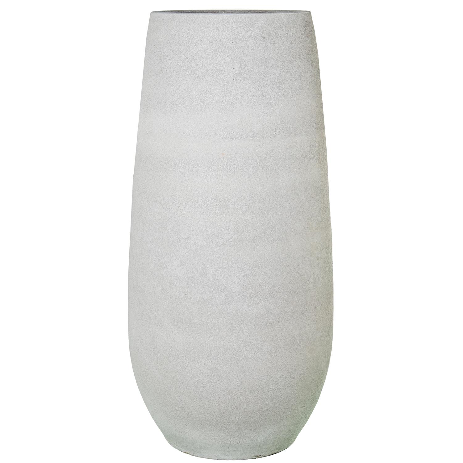 JARRÓN CERÁMICA 80CM CRUDO ARENA