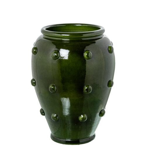 JARRÓN CERÁMICA 52CM VERDE BRIIGE ARENA