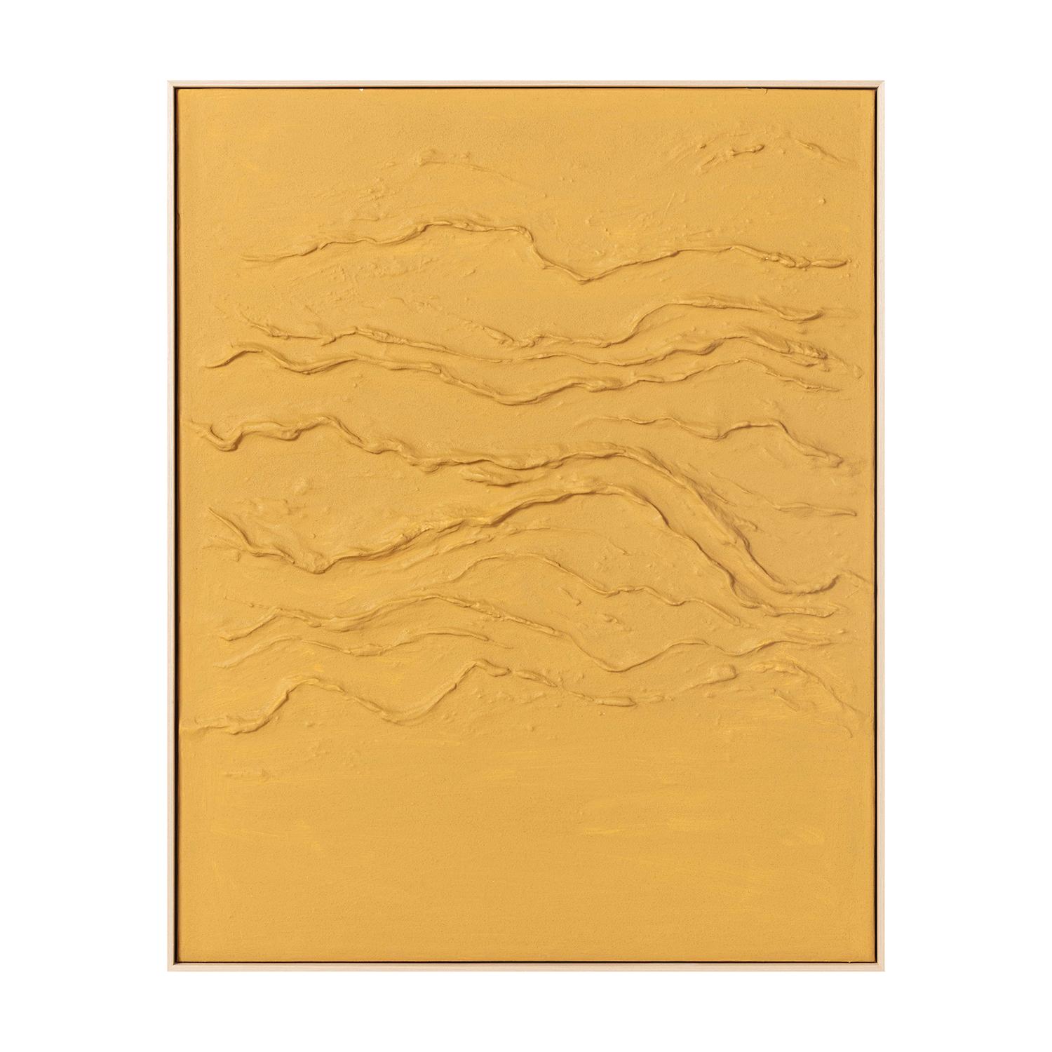 CUADRO LIENZO IMPRESO ABSTRACTO CON RELIEVE