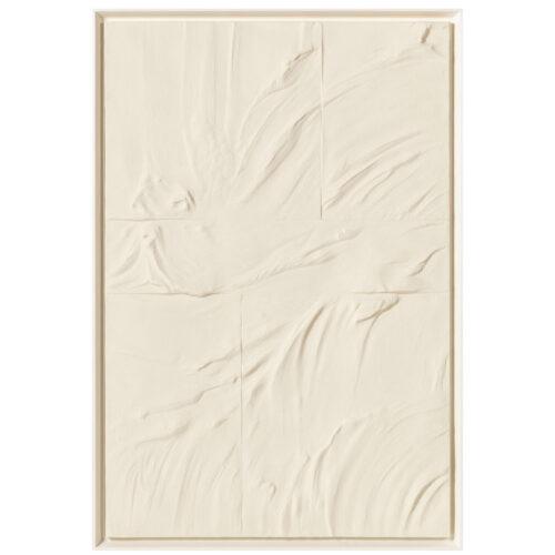 CUADRO LIENZO IMPRESO ABSTRACTO CON RELIEVE