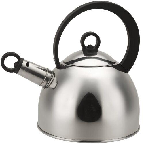 PAVA ACERO 2,5L C/SILBADOR APTO PARA GAS,VITRO,INDUCC.,ELEC