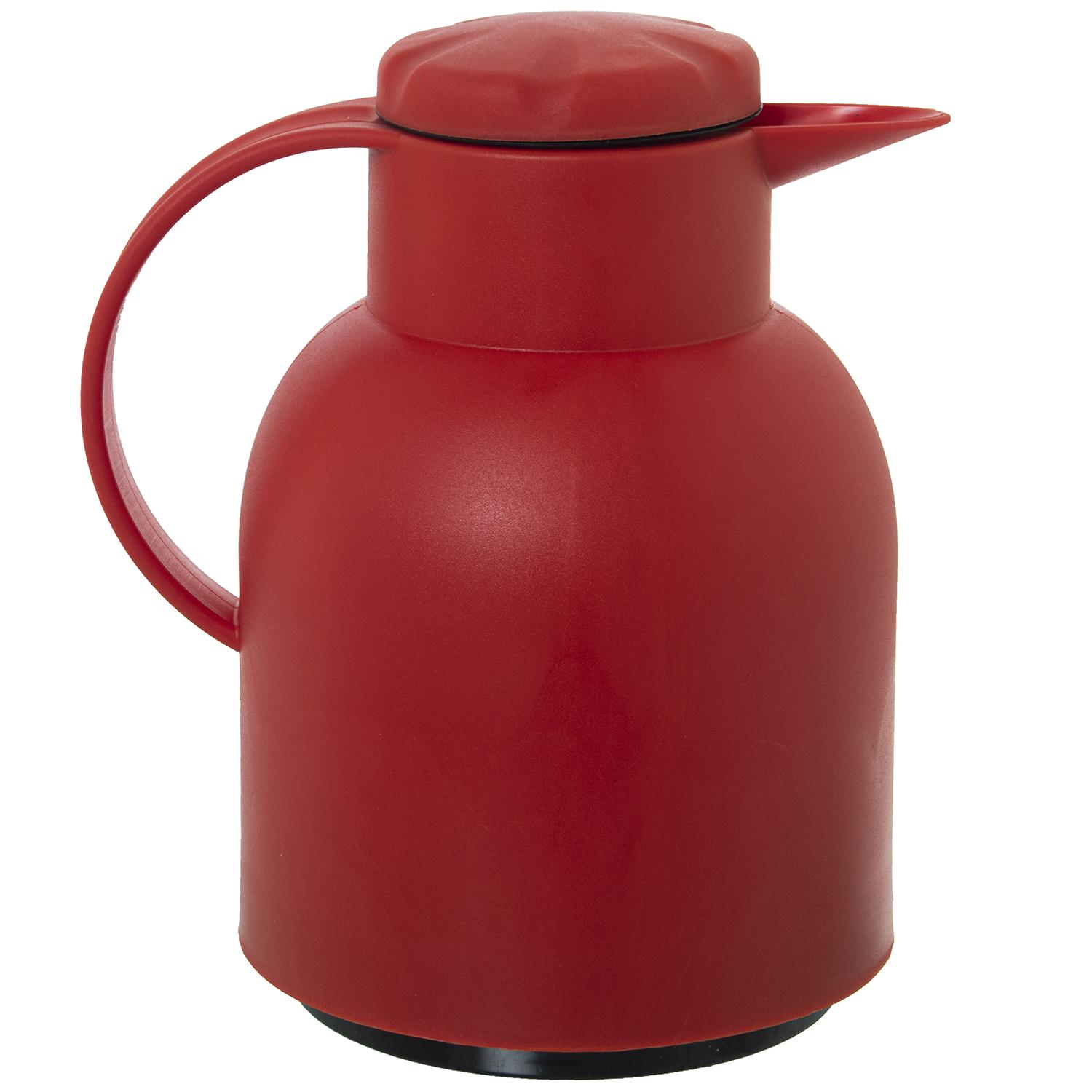 JARRA TERMO ROJA POLIPROPILENONO/VIDRIO 1L LIBRE DE BPA