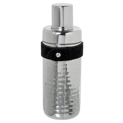 COCTELERA 550ML ACERO INOX. TIASA CUERO, MARTILLADO BRILLO