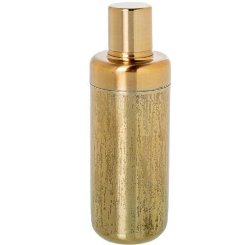 COCTELERA 550ML ACERO INOX. OROX. ORO MATE, GRABADO LLUVIA