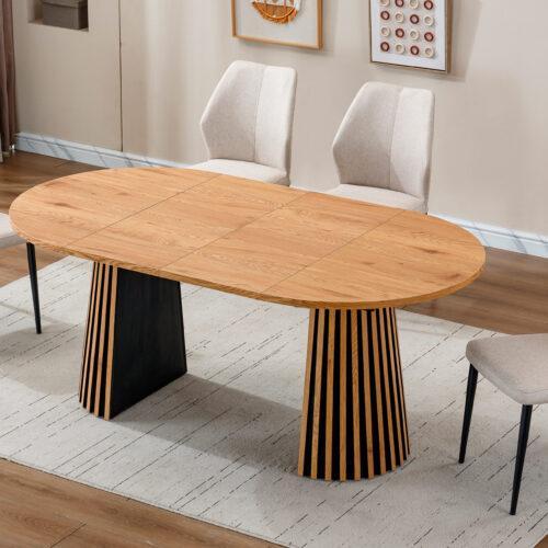 MESA COMEDOR EXTENSIBLE BRANDON 100 - 180 CM OAK TREND
