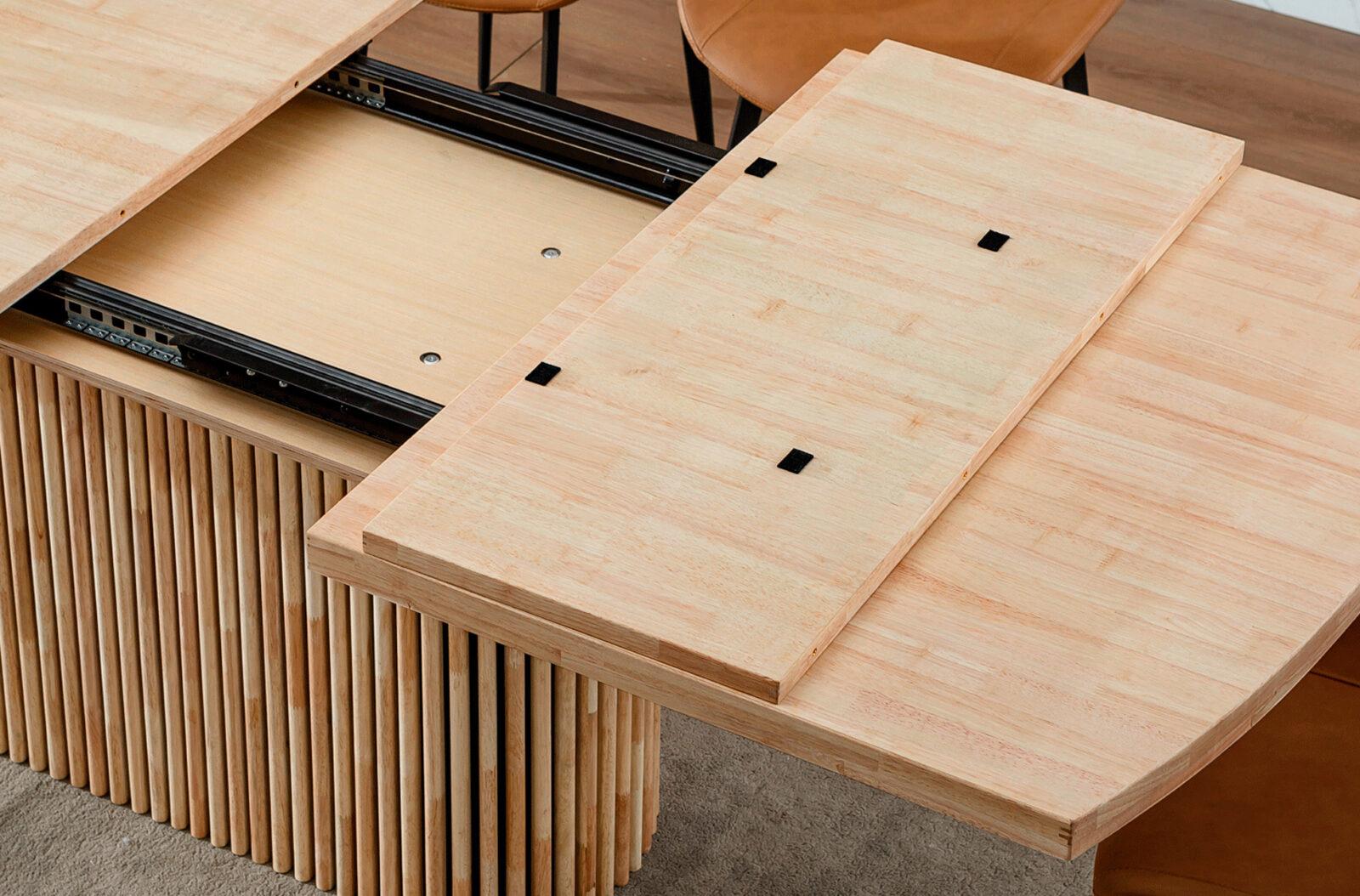 MESA COMEDOR EXTENSIBLE CAROL 160 - 200 - 240 x 100 CM OAK - Imagen 5