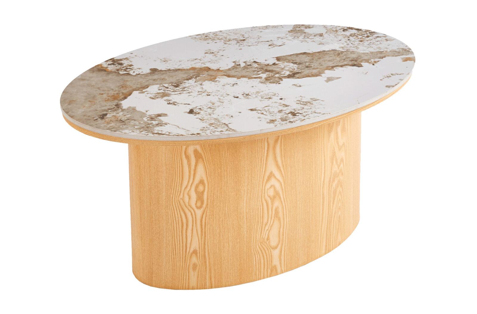 CONJUNTO MESAS CENTRO ASHLEY OAK / CERAMIC - Imagen 4