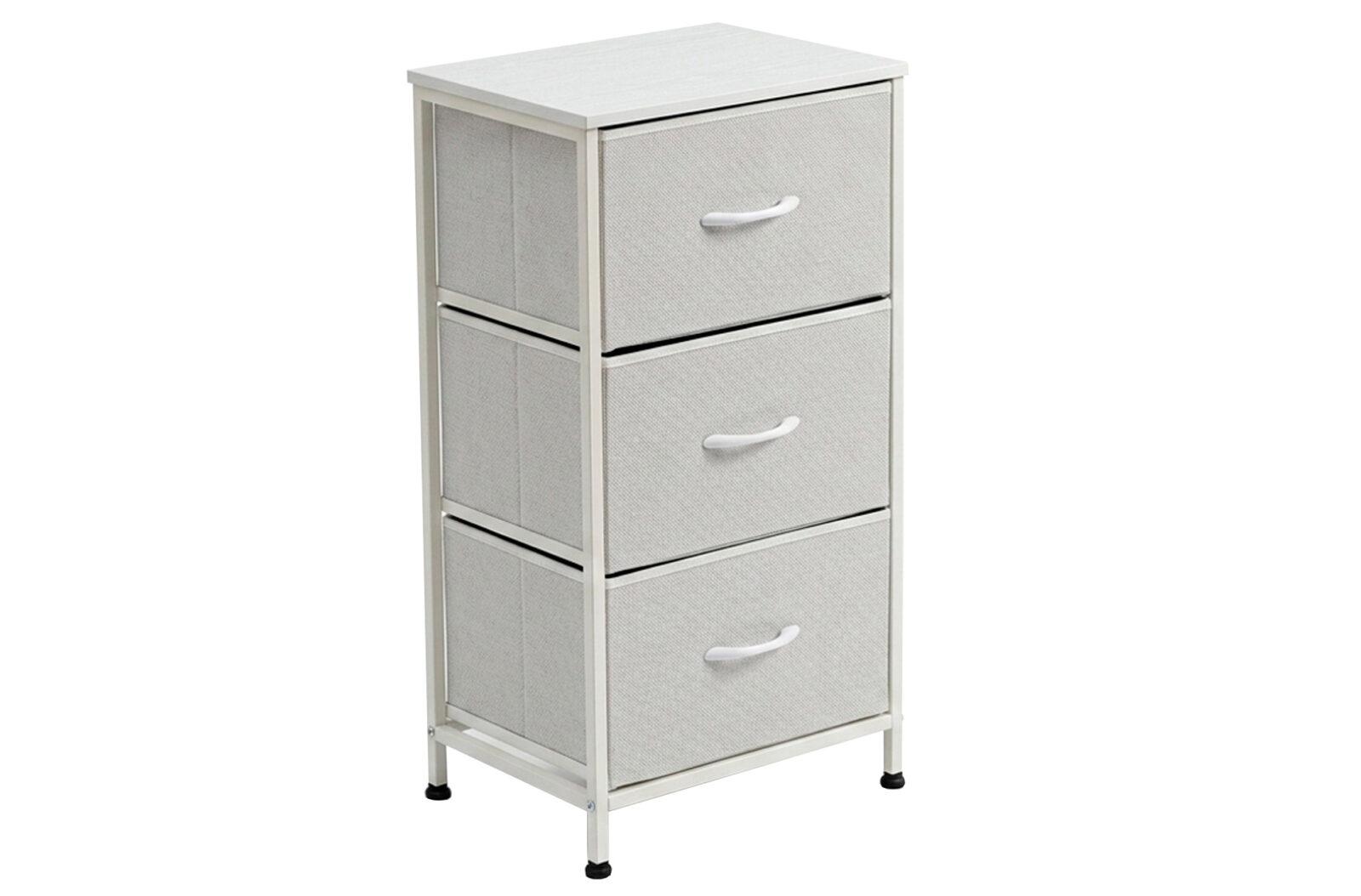 ORGANIZADOR METALICO 3 CUBOS 40 x 30 CM BLANCO. - Imagen 3