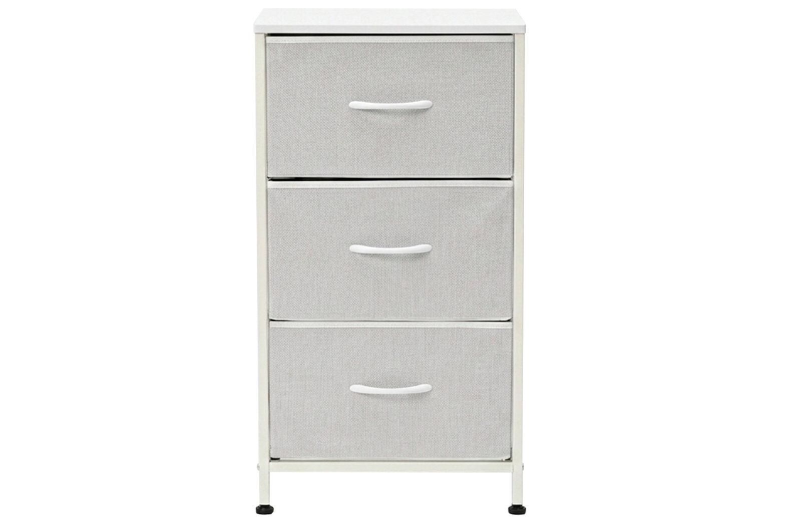 ORGANIZADOR METALICO 3 CUBOS 40 x 30 CM BLANCO. - Imagen 4