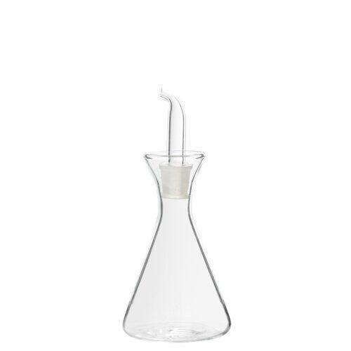 ACEITERA CRISTAL BOROSILICATO500ML C/TAPON DE CORCHO
