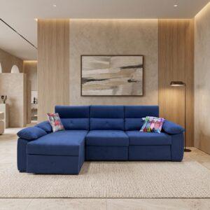 Sofá chaise longue Milo