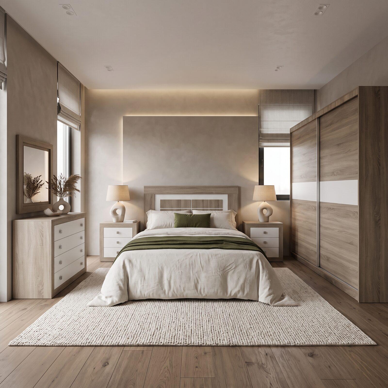 Dormitorio de matrimonio Escalu