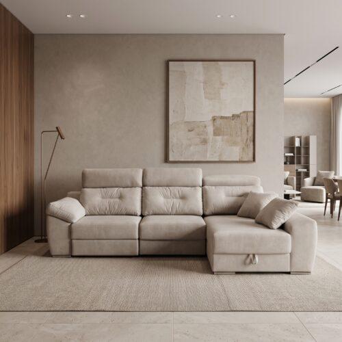 Sofá chaise longue Eros