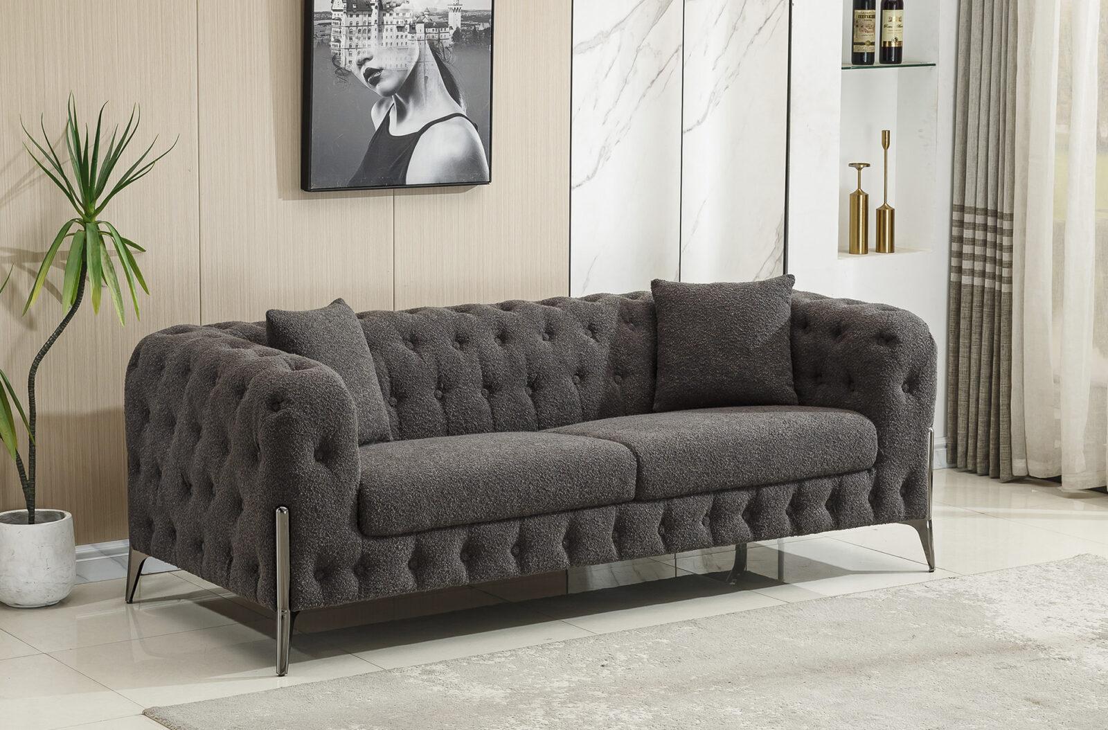 SOFA CHESTER CINDY 3 PLAZAS LINEN CENTENO
