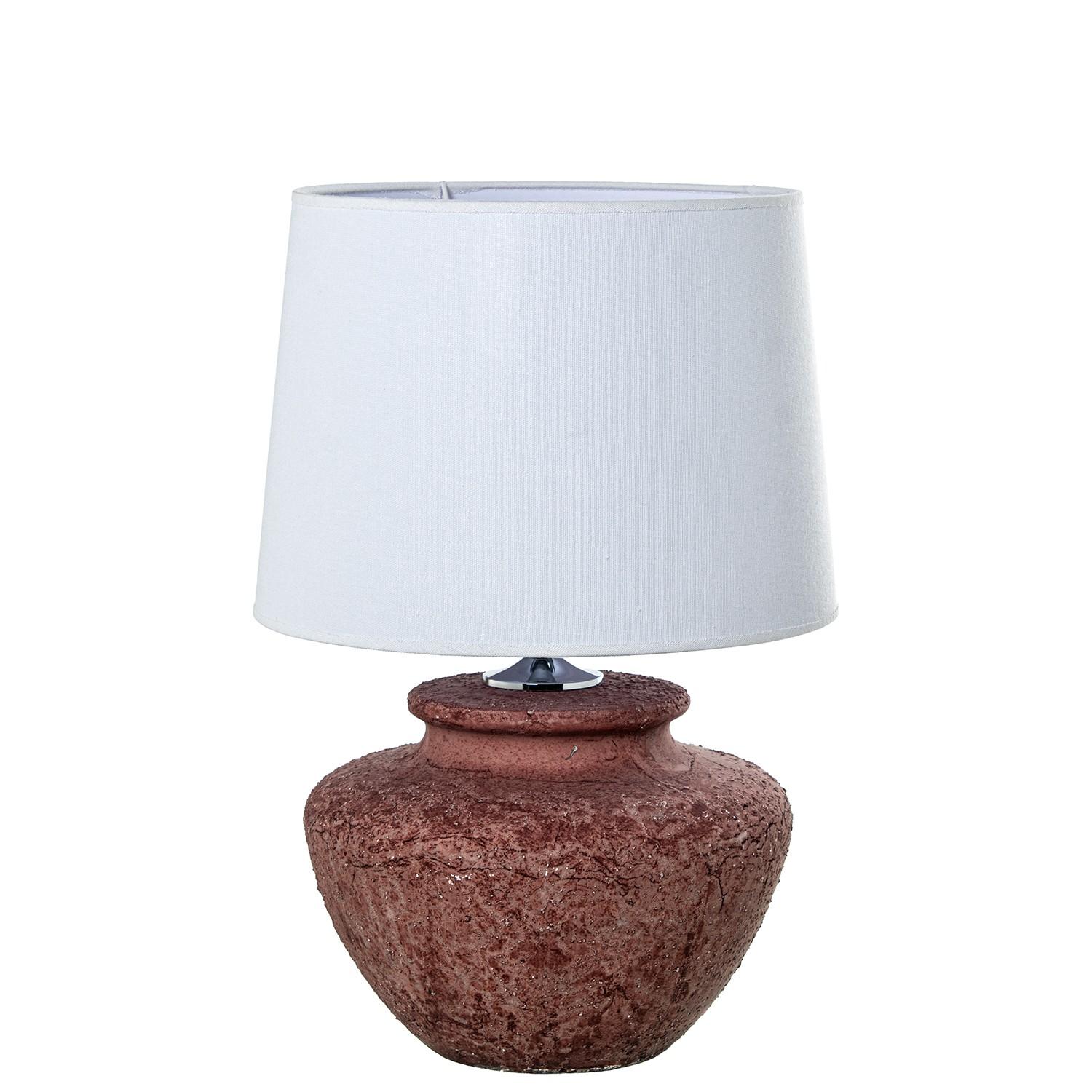LÁMPARA SOBREMESA CERÁMICA MARNCA +97765 1XE27 MAX.40W NO IN