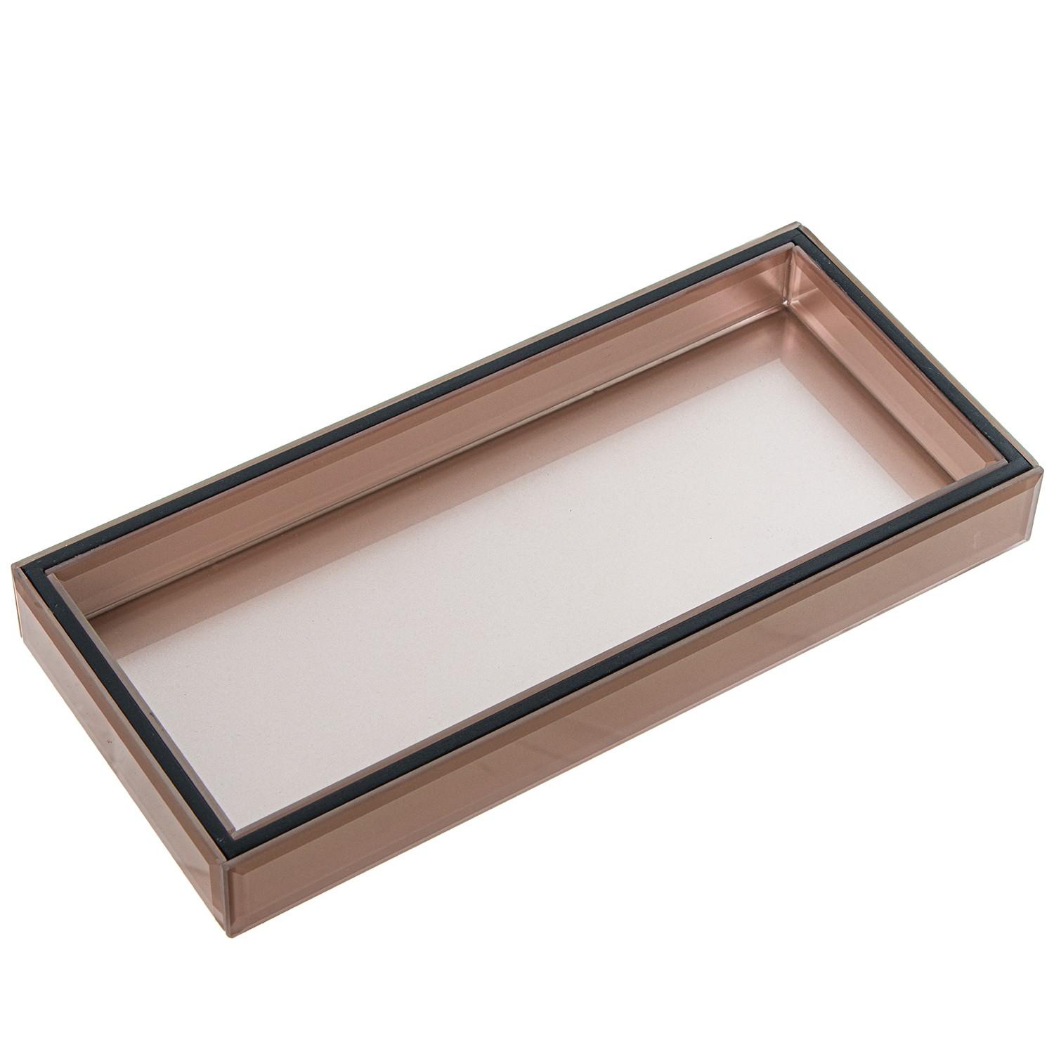 BANDEJA RECTANGULAR CRISTAL