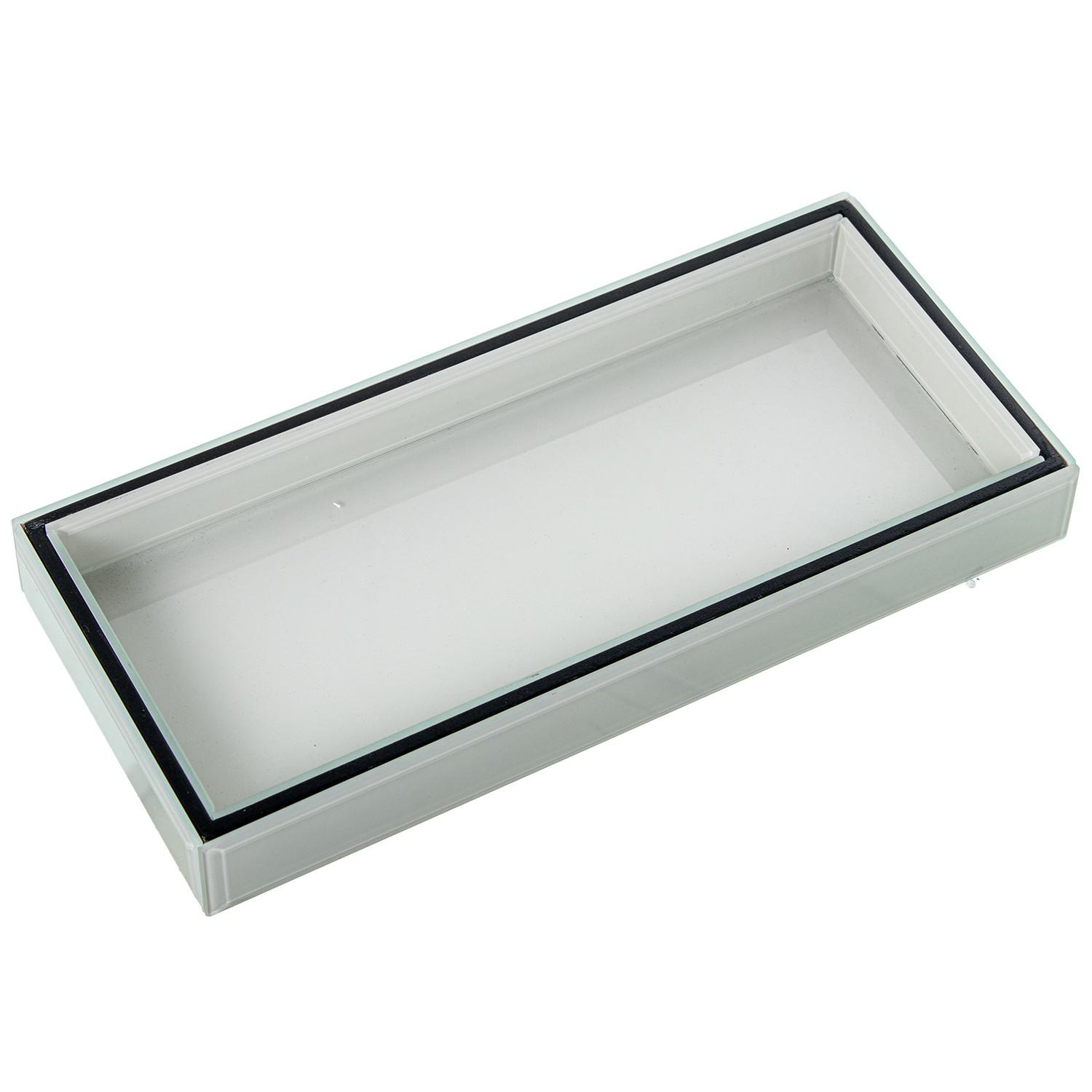 BANDEJA RECTANGULAR CRISTAL