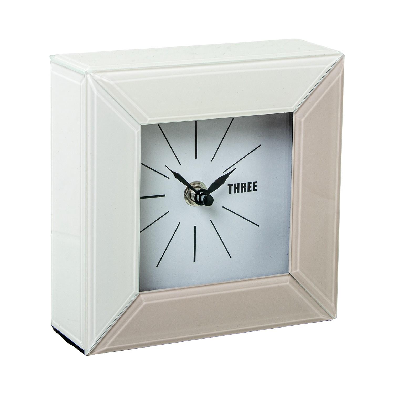 RELOJ CRISTAL SOBREMESA