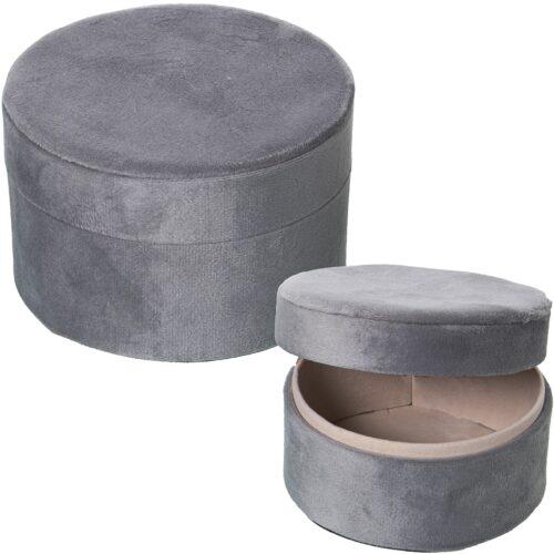 SET 2 CAJAS JOYERO TERCIOPELOGREMA