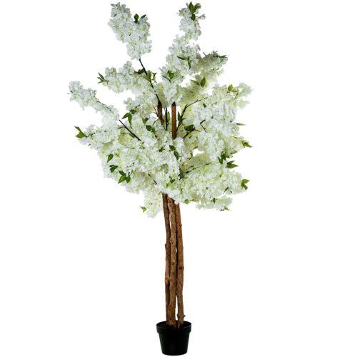 PLANTA ARTIFICIAL CEREZO 180 CM ROSA CHERRY 4 TRONCOS