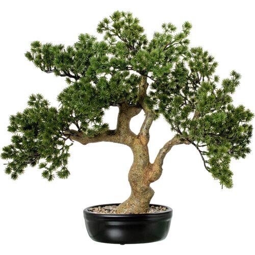 BONSAI ARTIFICIAL PINO 50CM PE+PVC C/MACETA CERÁMICA
