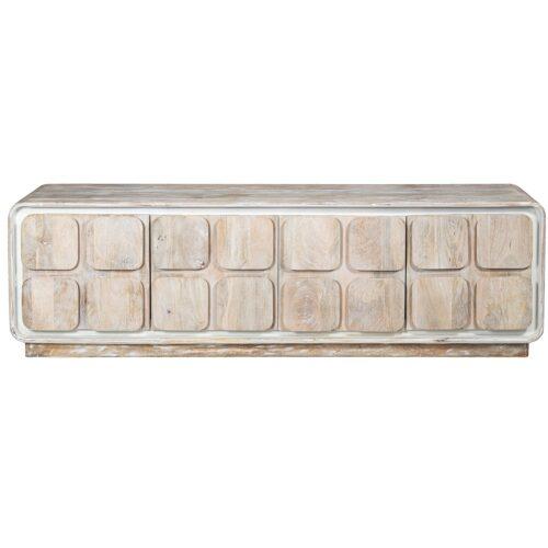 MUEBLE TV MADERA MANGO BLANCORAL