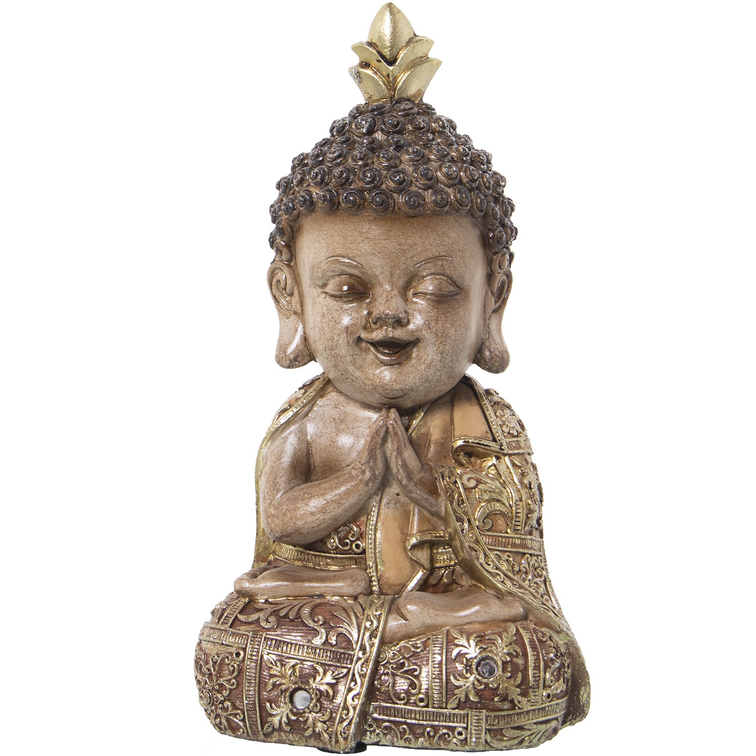 FIGURA RESINA BUDA POLICROMADO