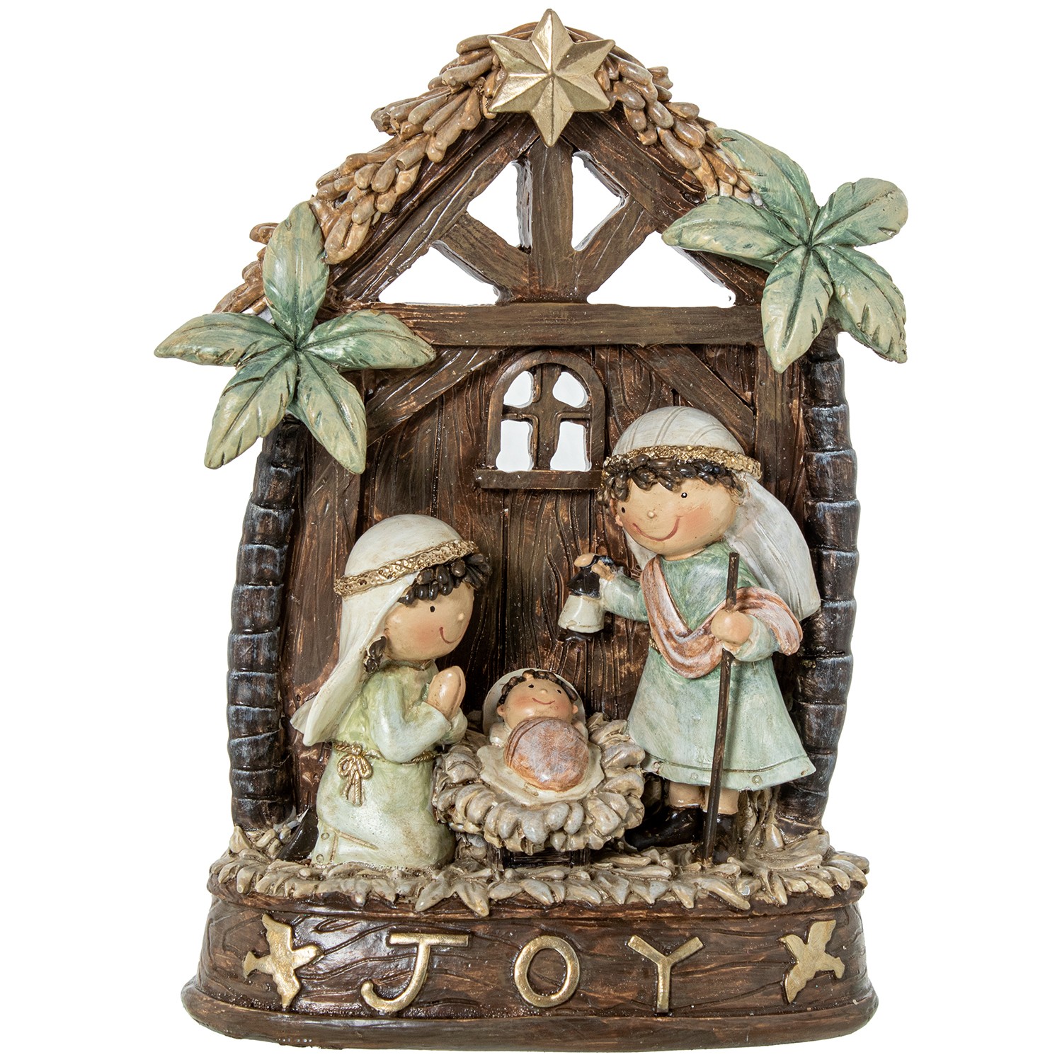 FIGURA RESINA NACIMIENTOES MAGOS