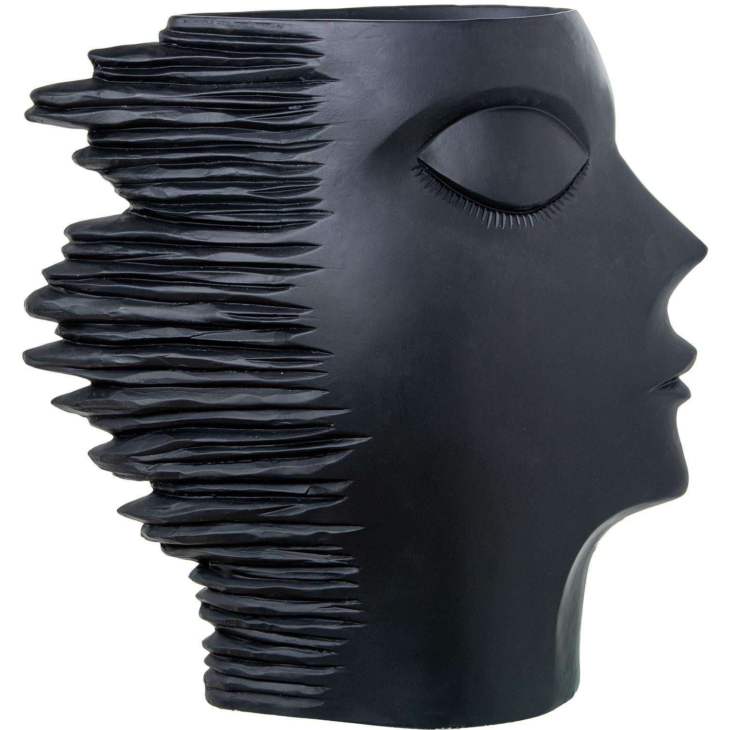 FIGURA/MACETERO RESINA ROSTRODA