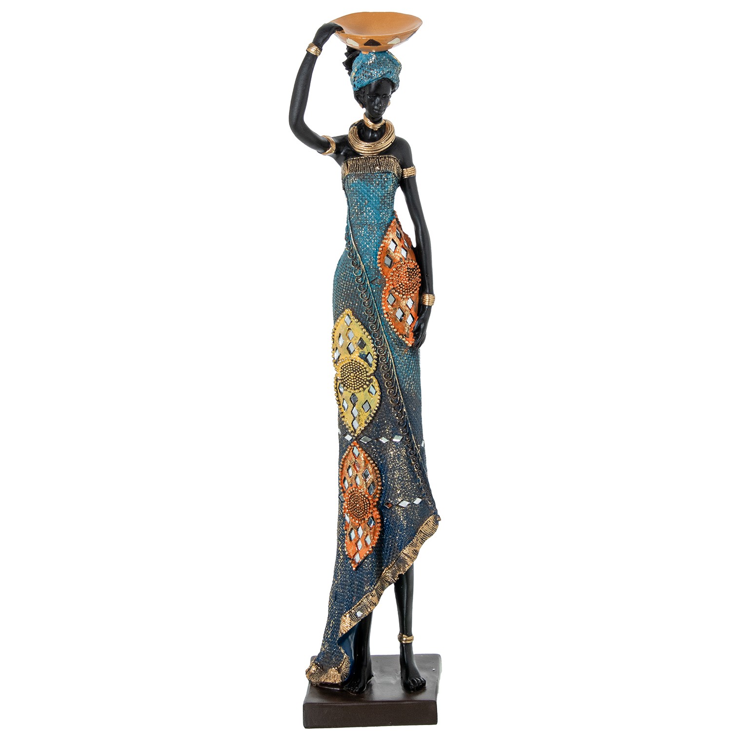 FIGURA RESINA AFRICANA