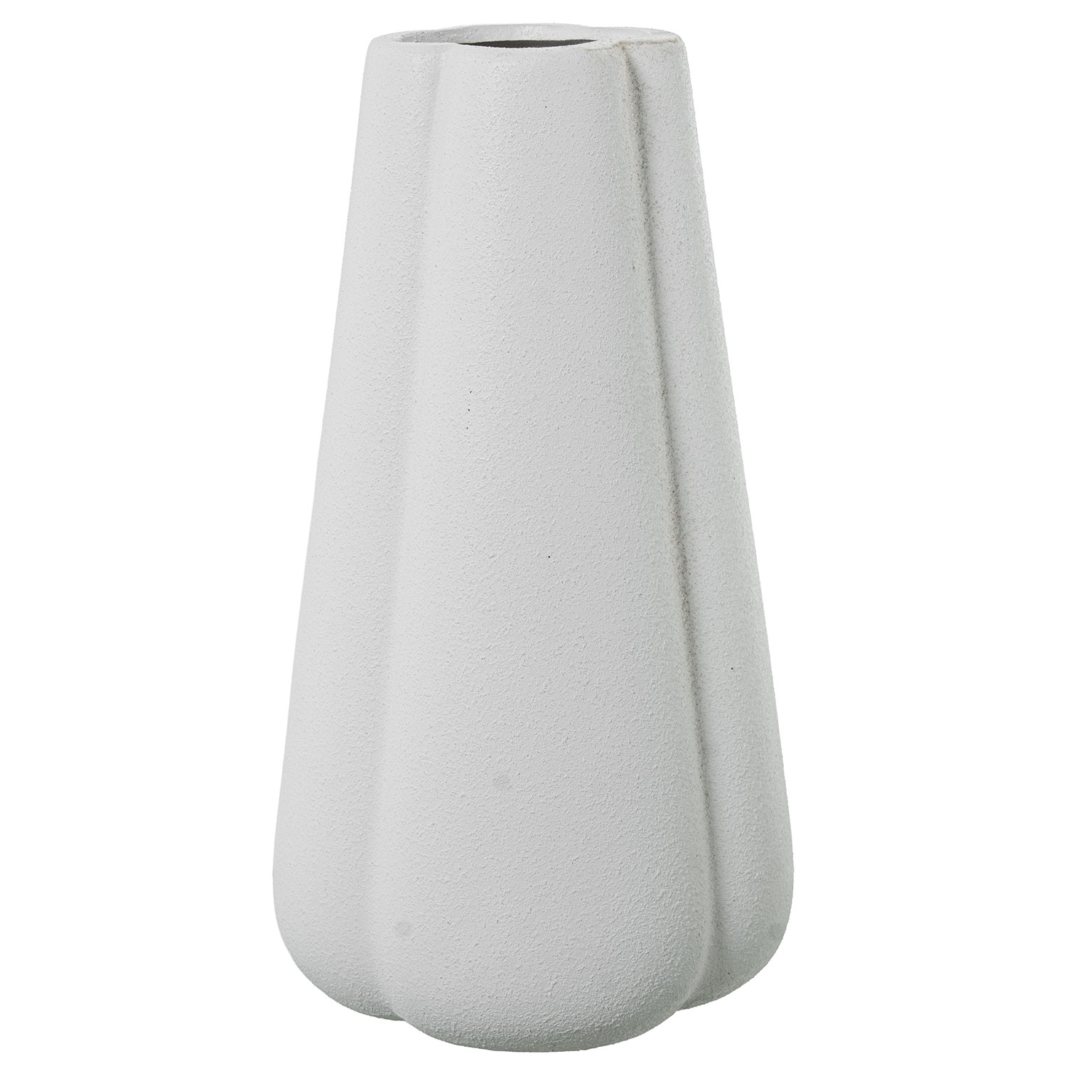 JARRÓN CERÁMICA 36CM BLANCO