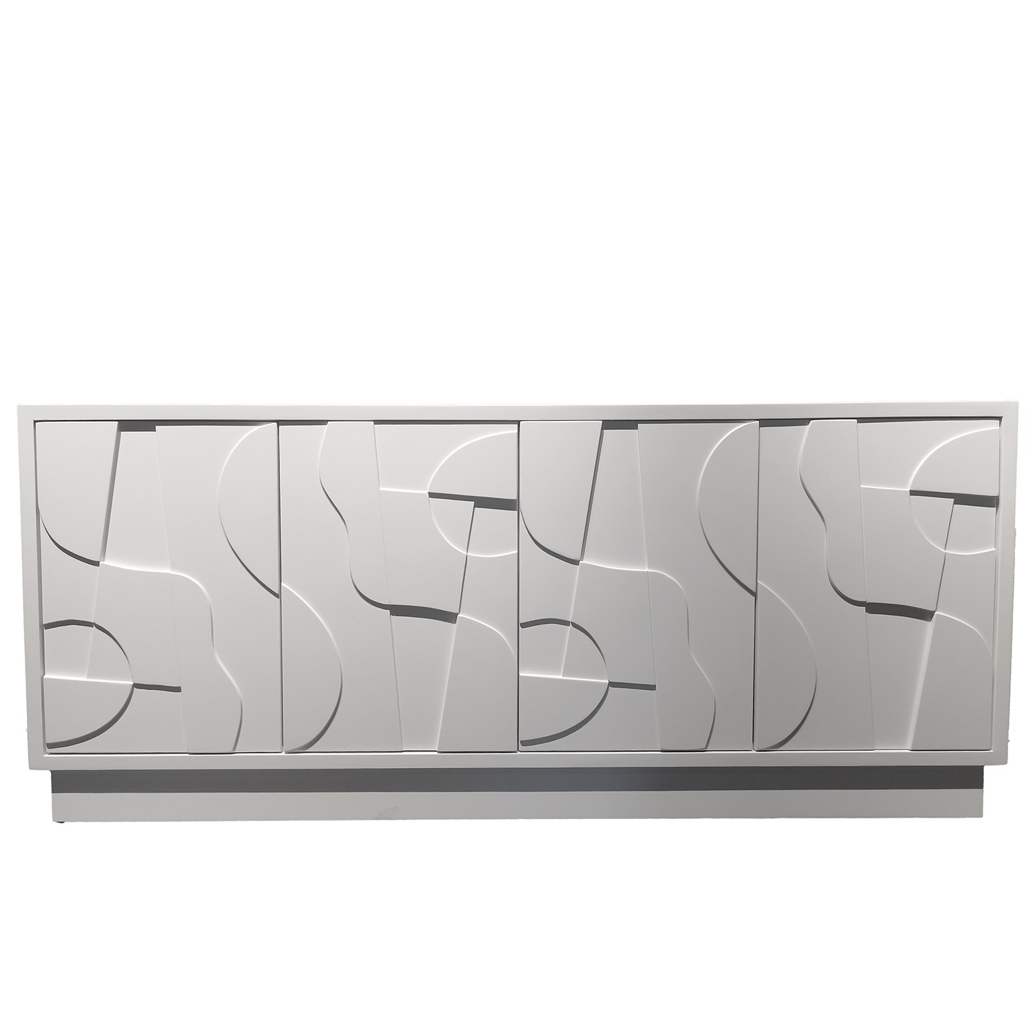 APARADOR MADERA DM BLANCO 4 PU
