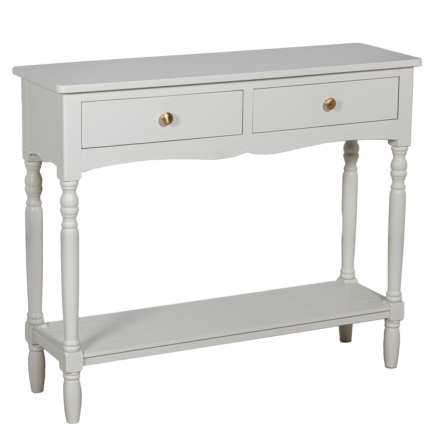MESA ENTRADA MADERA 2 CAJONESBEIGE