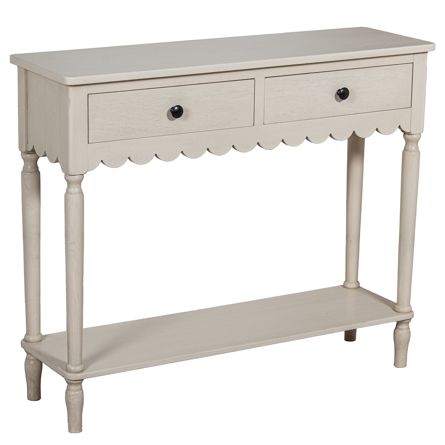MESA ENTRADA MADERA 2 CAJONESBEIGE