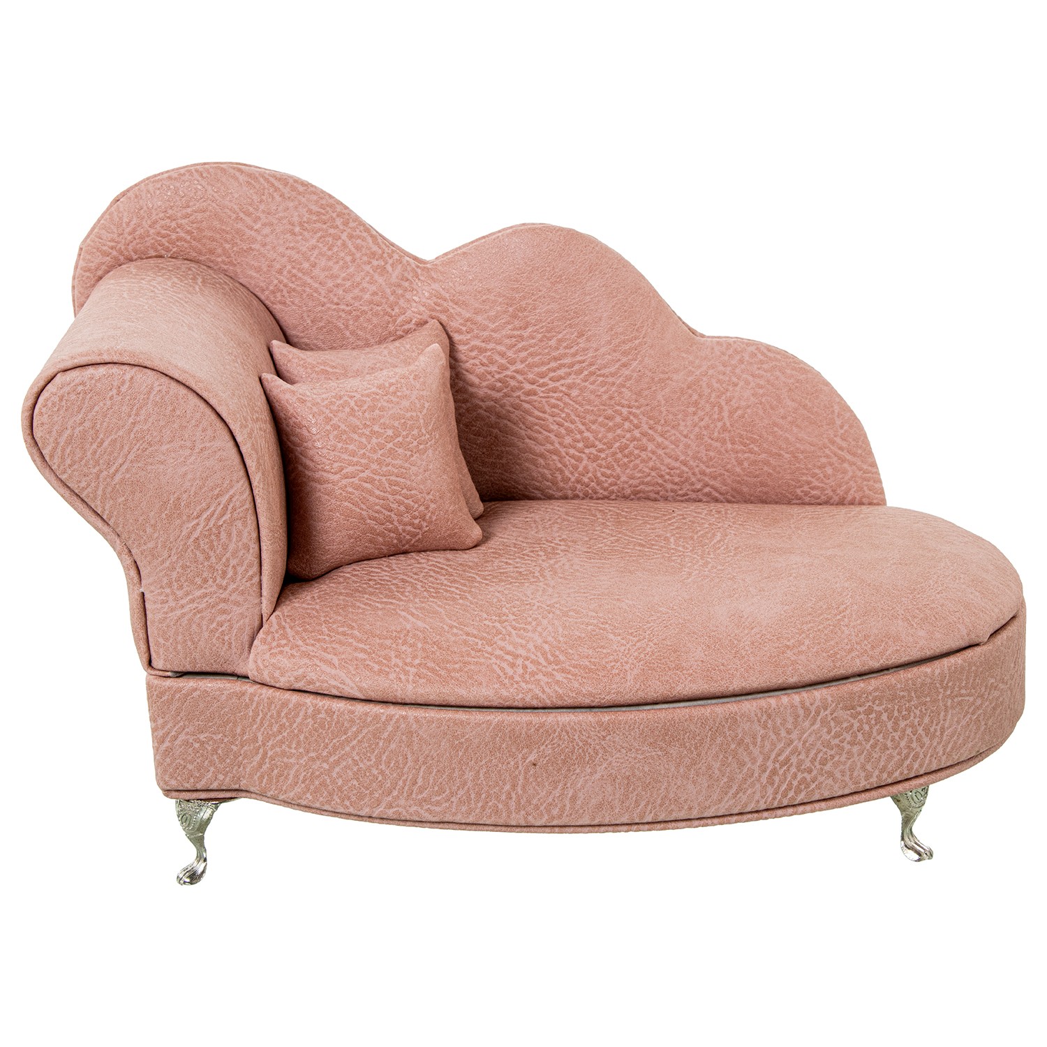 JOYERO POLIPIEL C/ESPEJO ROSA SILLON