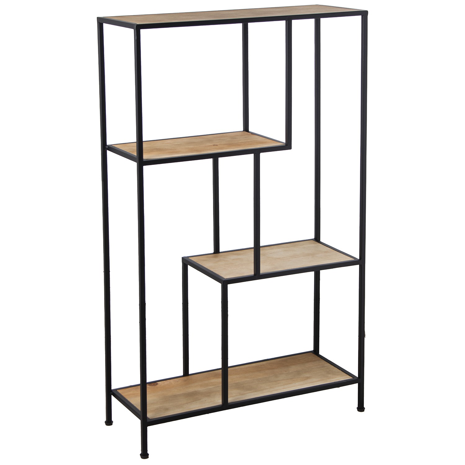 ESTANTERÍA METAL NEGRO C/BALDA