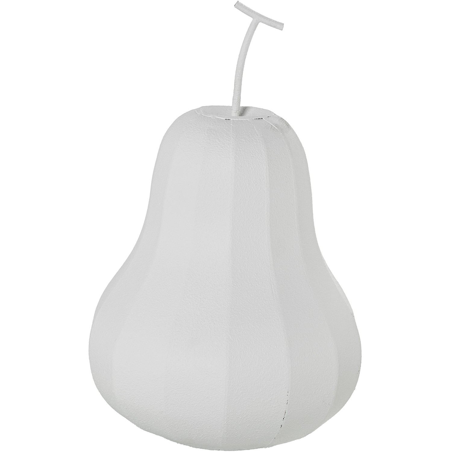 FIGURA METAL PERA BLANCA