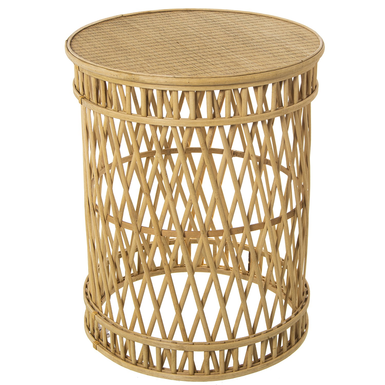 MESA AUXILIAR BAMBU NATURALR