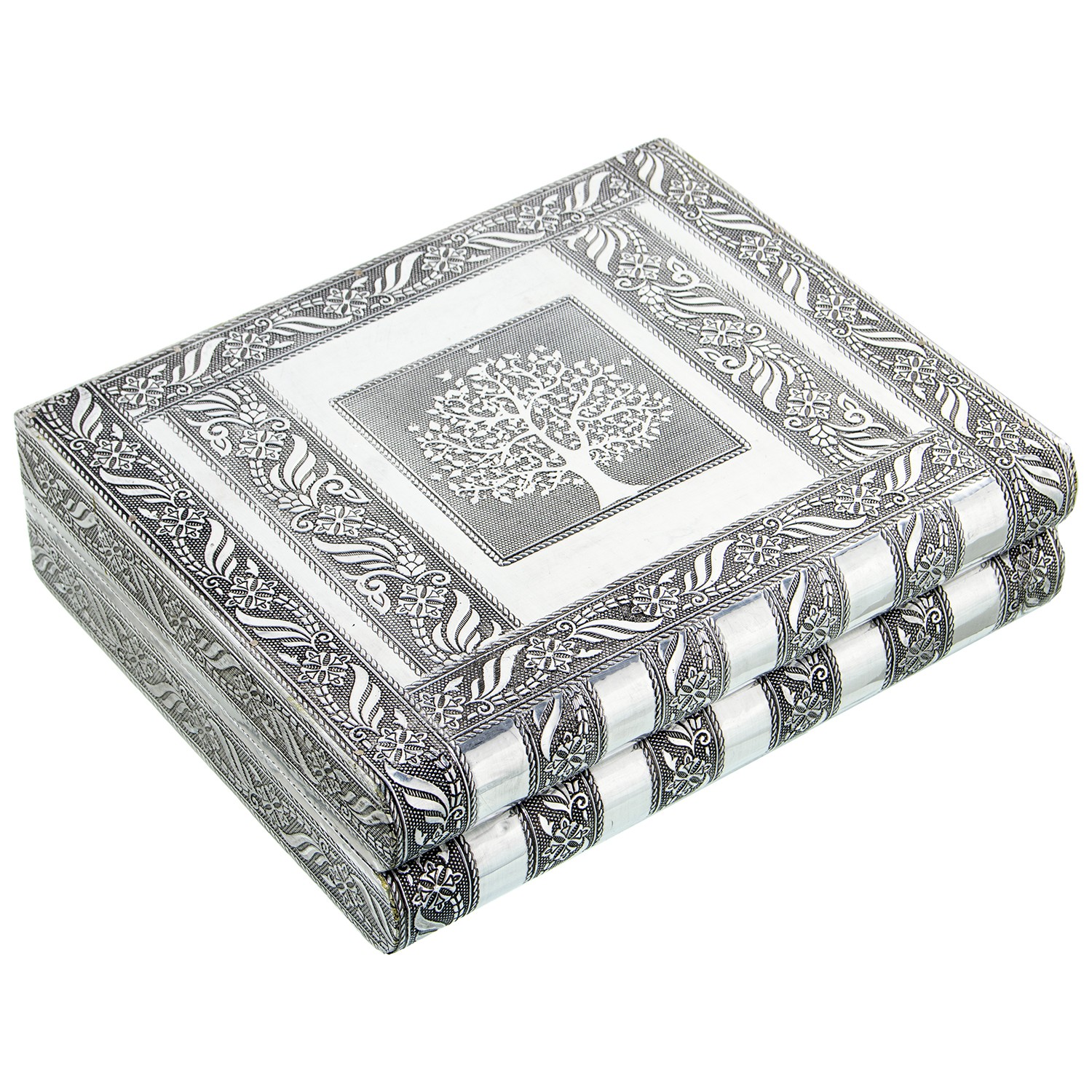 JOYERO METAL PLATEADO C/ESPEJOTURAL/METAL 1XE27 MAX.60W NO I