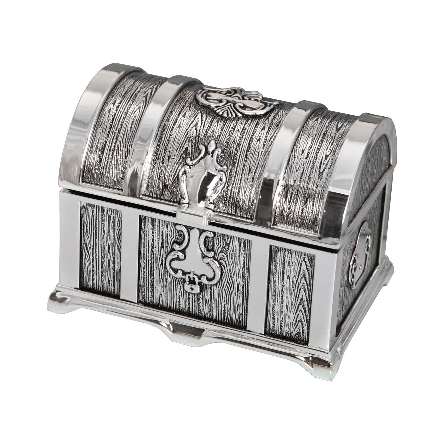 JOYERO METAL PLATEADO LACADO