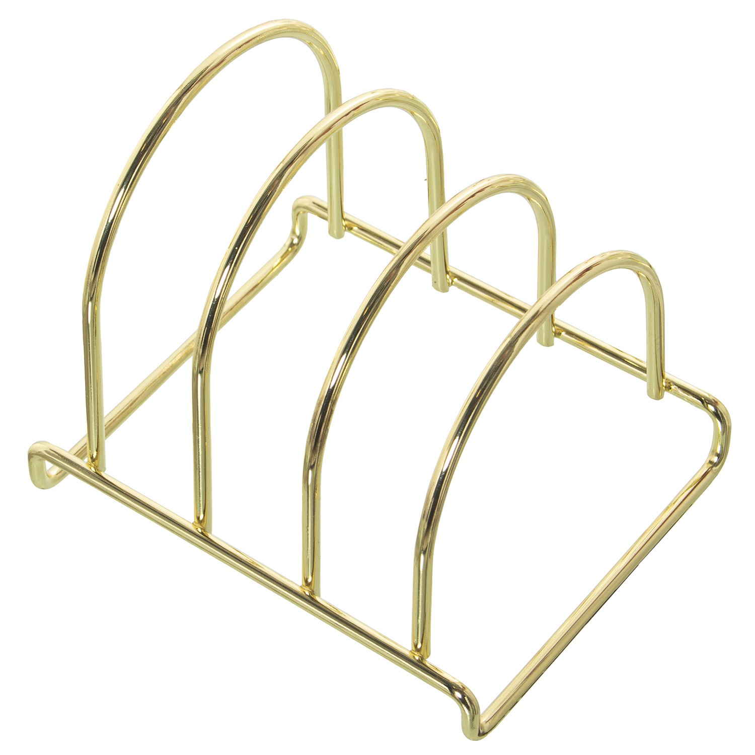 PORTA BANDEJAS METAL DORADO 3DPARTAMENTOS