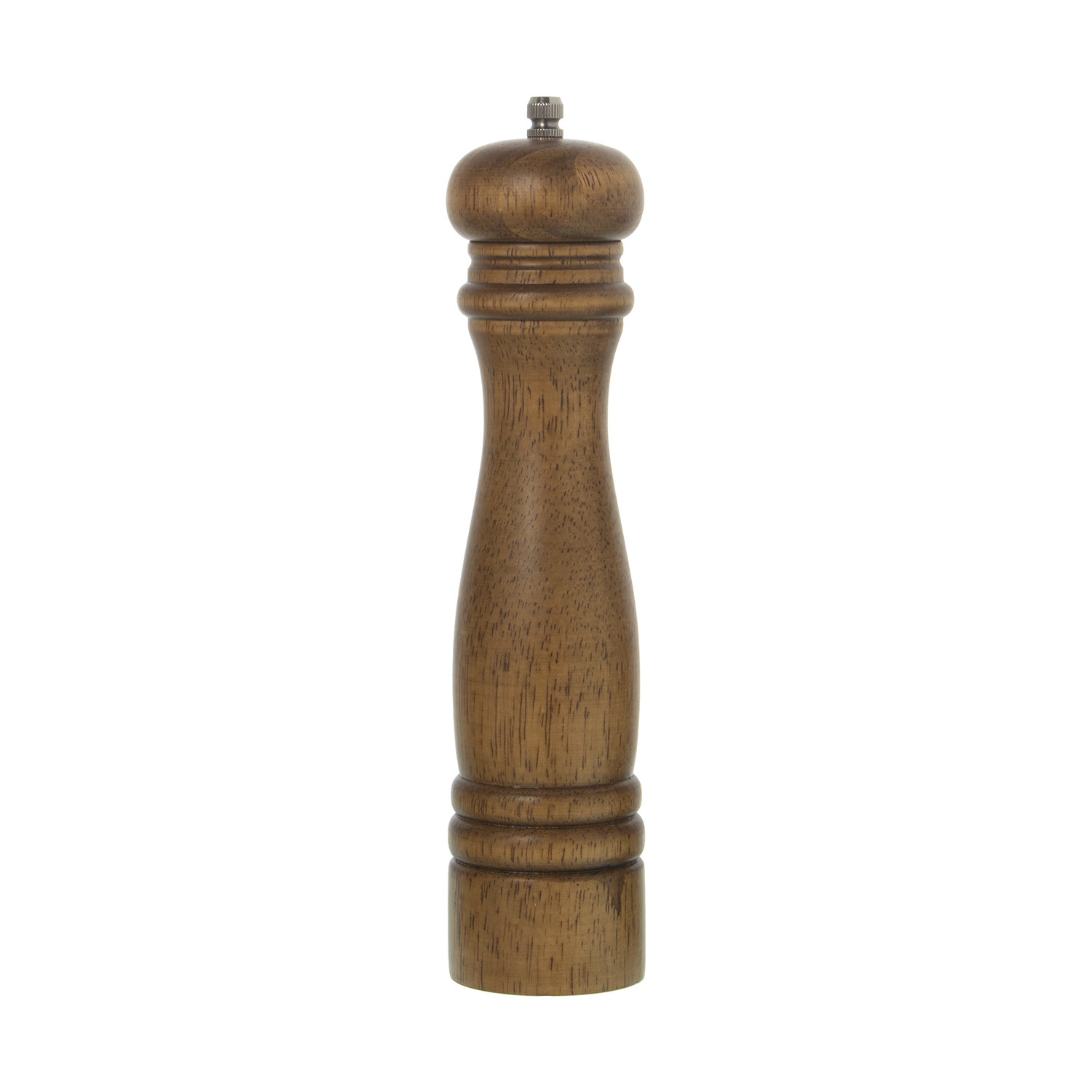 PIMENTERO MADERA 25CM COLOR NOGAL
