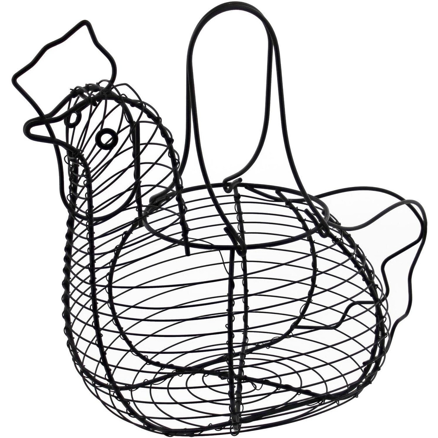 HUEVERO METAL GALLINA NEGRO