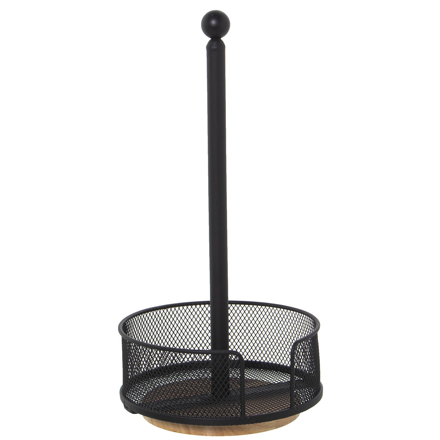 PORTARROLLO COCINA METAL REJILLA BLANCO