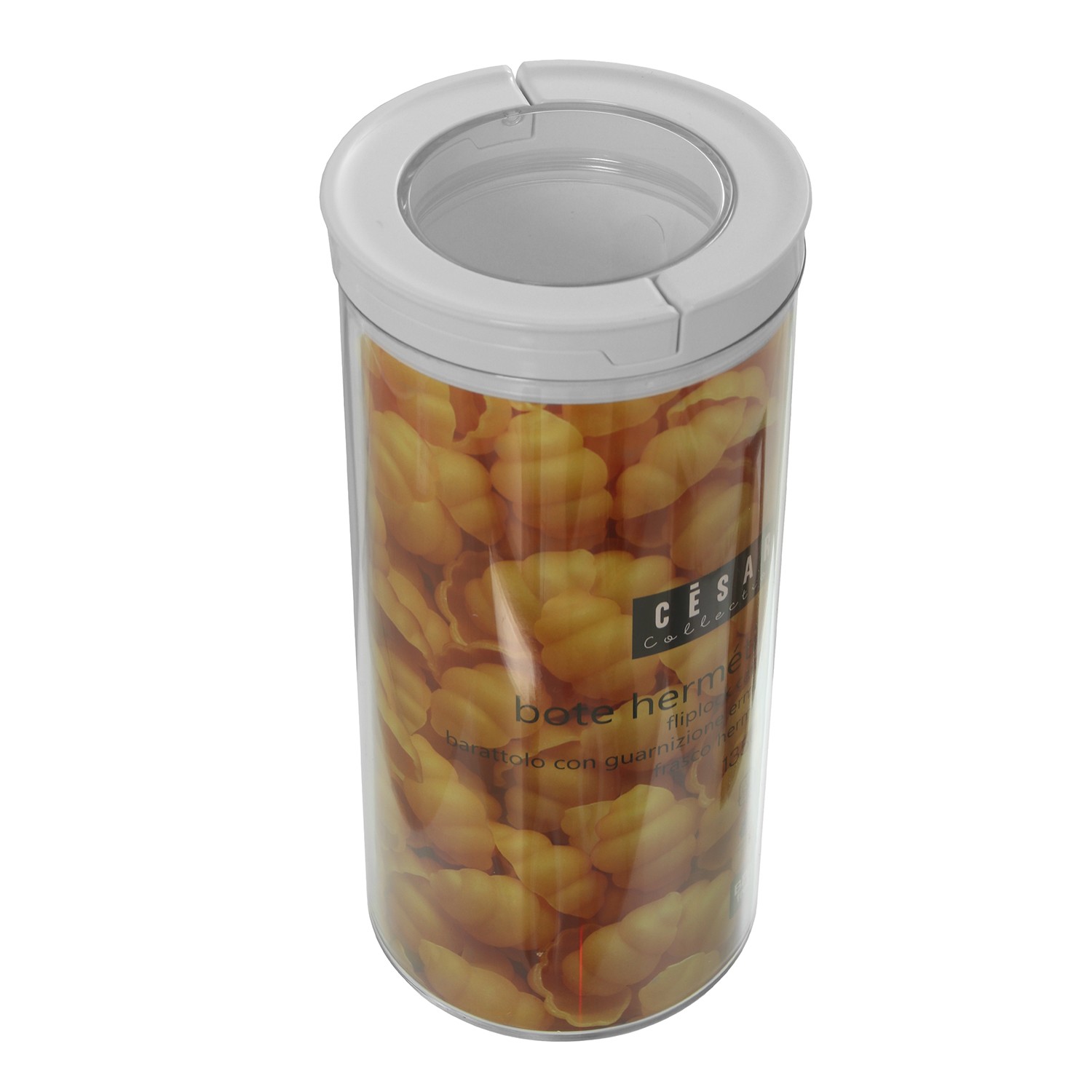 BOTE COCINA REDONDO HERMÉTICO1000ML-MATERIAL:AS,ABS&SILICON