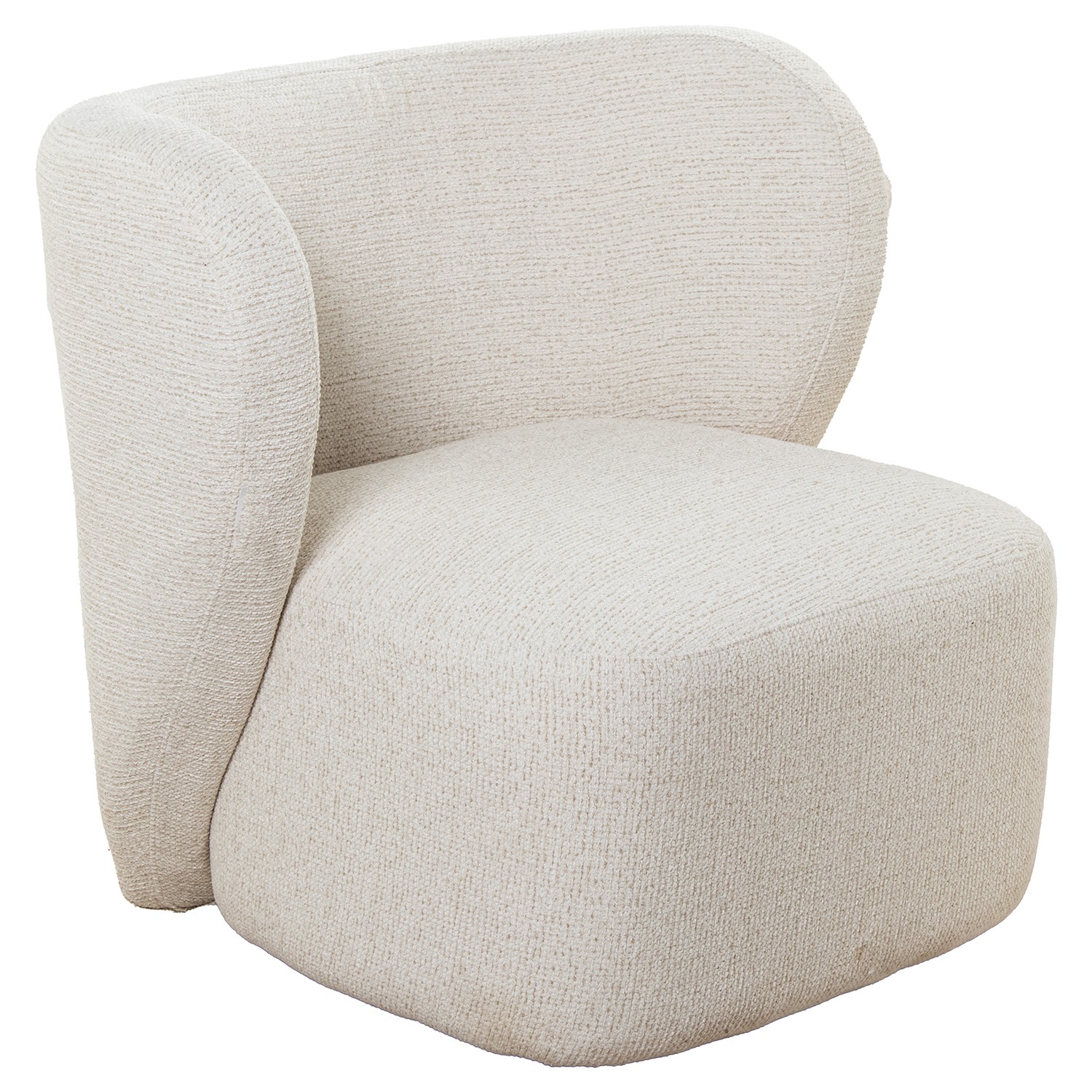 SILLÓN MADERA TAPIZADO BEIGES OSCURO
