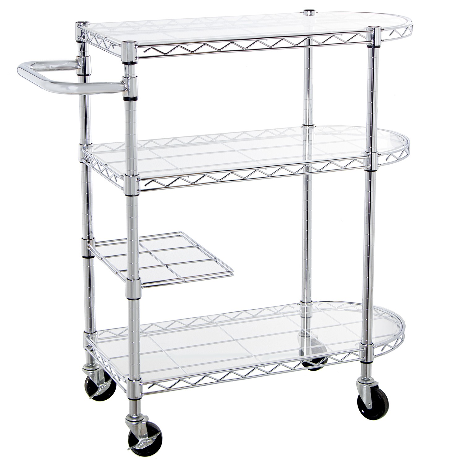 MESA CAMARERA METAL/METACRILATEDAS