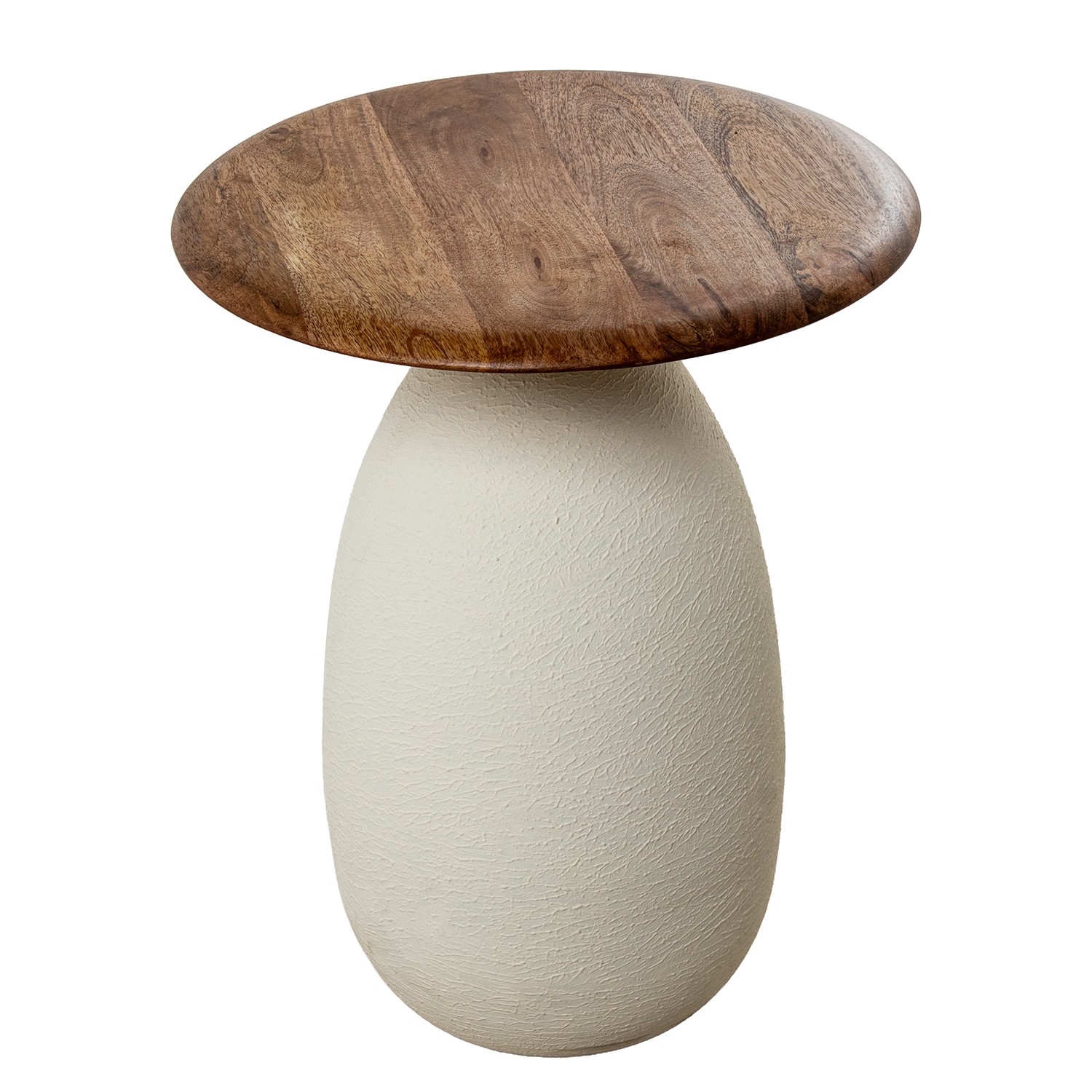 MESA AUXILIAR 40X50CM MADERA MDERA SOBRE CERAMICA