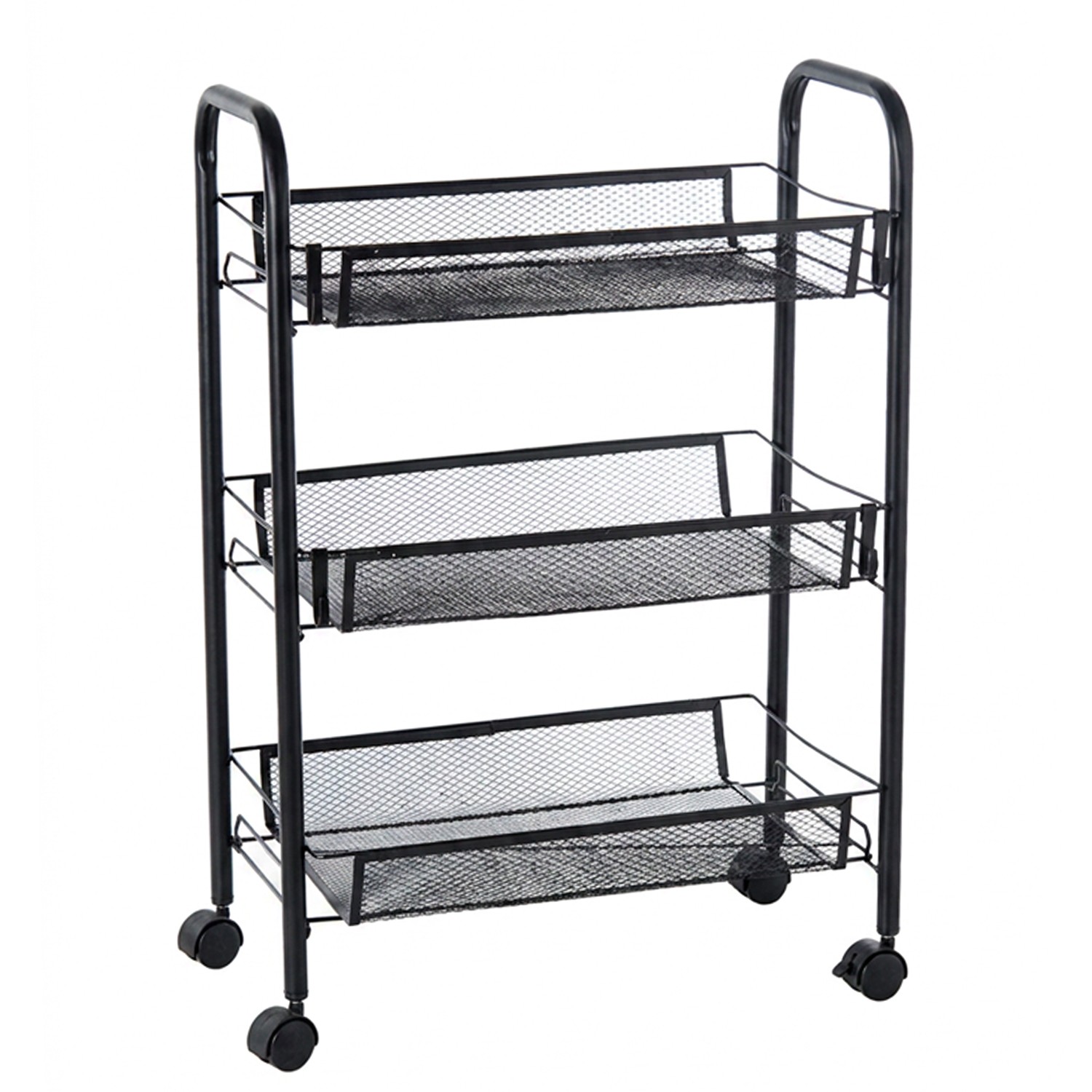CARRITO ALMACENAMIENTO METAL NLANCO 3 BALDAS